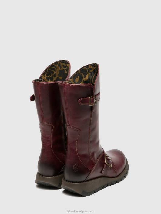 bottes à boucle mes 2 Fly London femmes violet 0FBB349