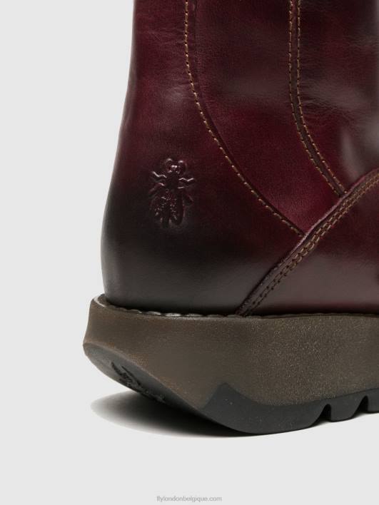 bottes à boucle mes 2 Fly London femmes violet 0FBB349