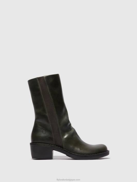 bottes zippées mecy092 Fly London femmes diesel/diesel 0FBB300