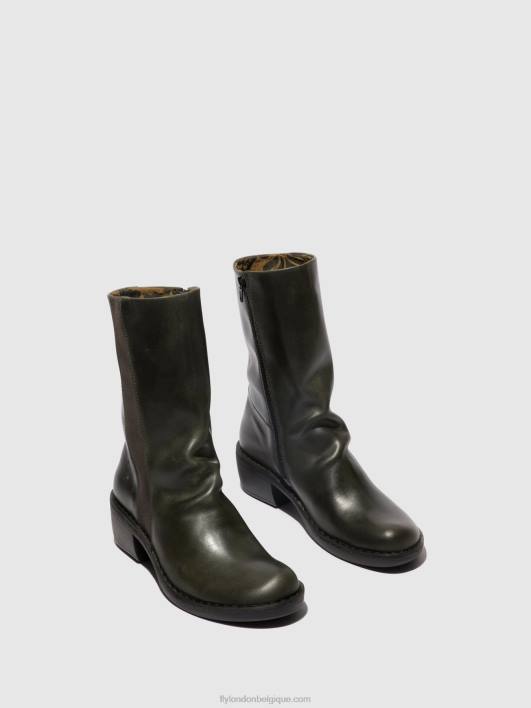 bottes zippées mecy092 Fly London femmes diesel/diesel 0FBB300