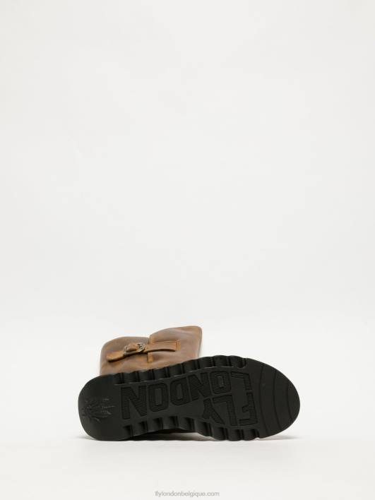 bottes zippées mol 2 Fly London femmes chameau 0FBB352