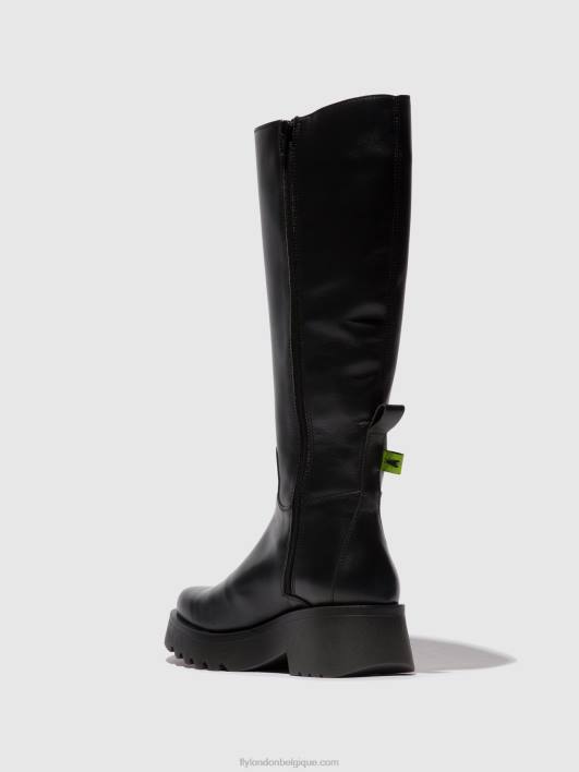 bottes zippées mynt908 Fly London femmes noir 0FBB302