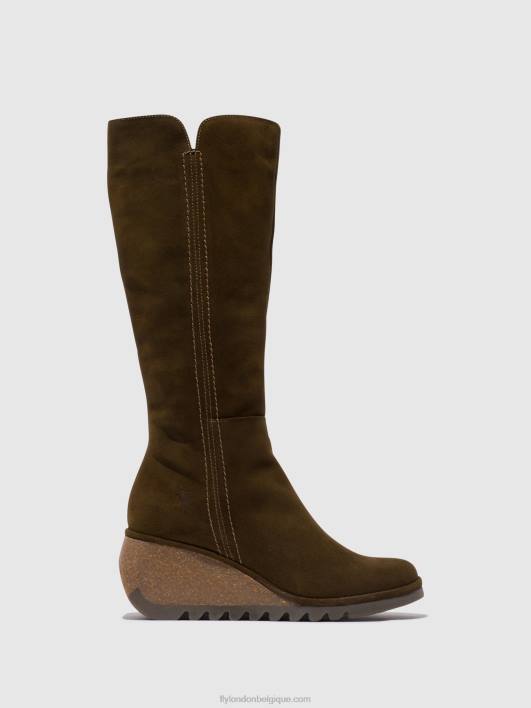 bottes zippées nary328 Fly London femmes boue 0FBB296