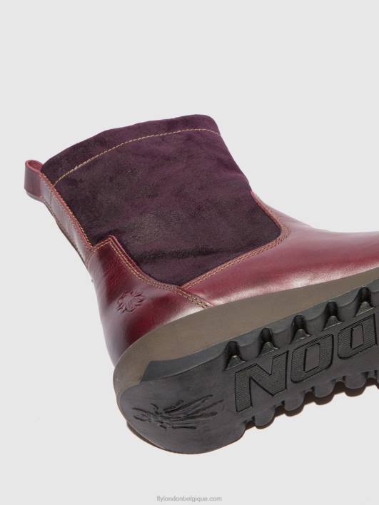 bottes zippées sauk794 Fly London femmes tapis/daim violet 0FBB322