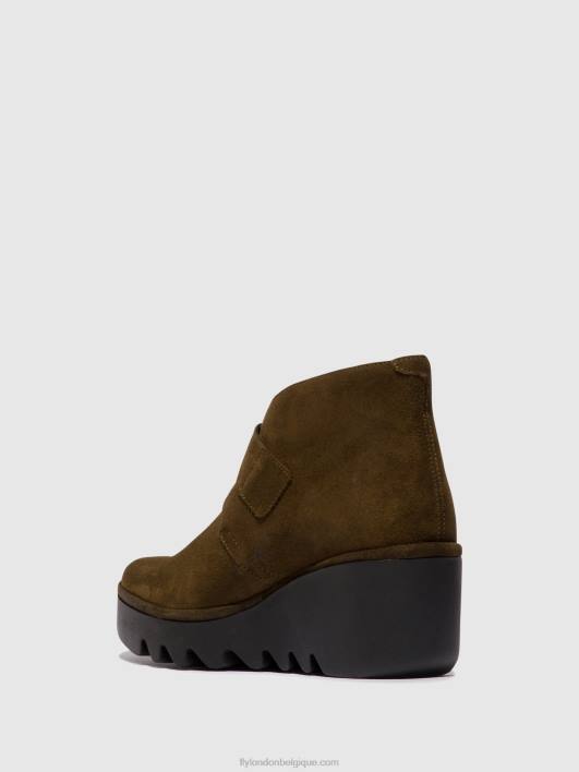 bottines à boucle birt397 Fly London femmes boue 0FBB153