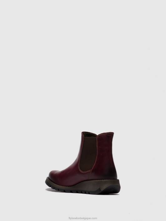 bottines à boucle sino525 Fly London femmes violet 0FBB262