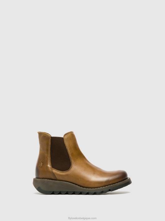 bottines chelsea Fly London femmes chameau salv 0FBB273