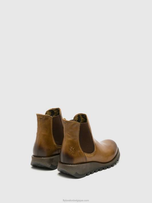 bottines chelsea Fly London femmes chameau salv 0FBB273