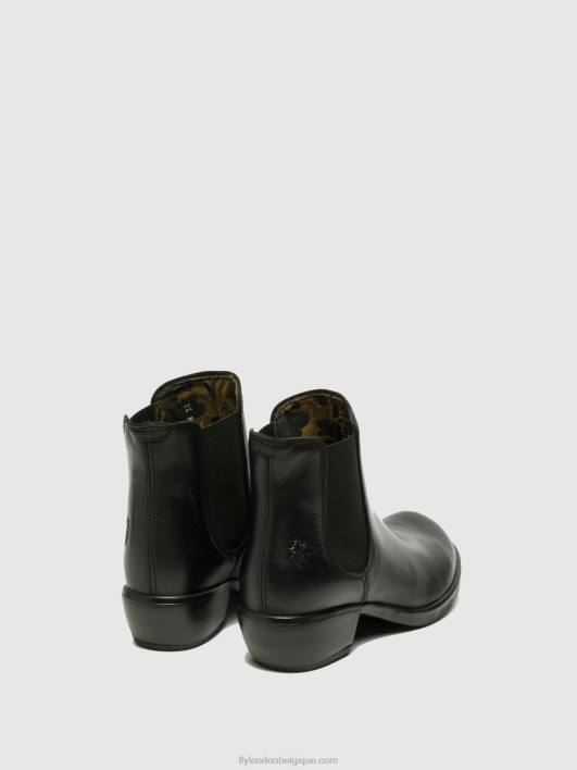 bottines chelsea Fly London femmes faire du noir 0FBB267