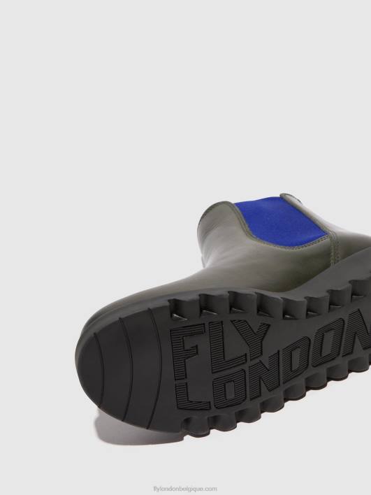 bottines chelsea Fly London femmes salv diesel (élastique bleu) 0FBB118