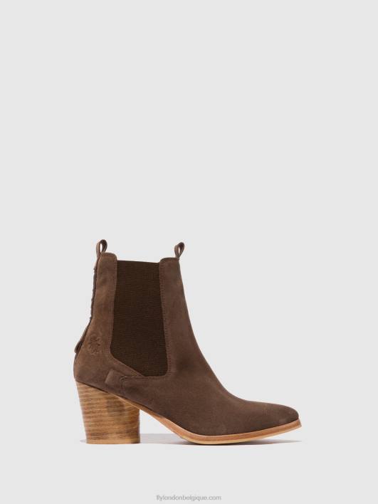 bottines chelsea aden824 Fly London femmes daim buffle 0FBB234