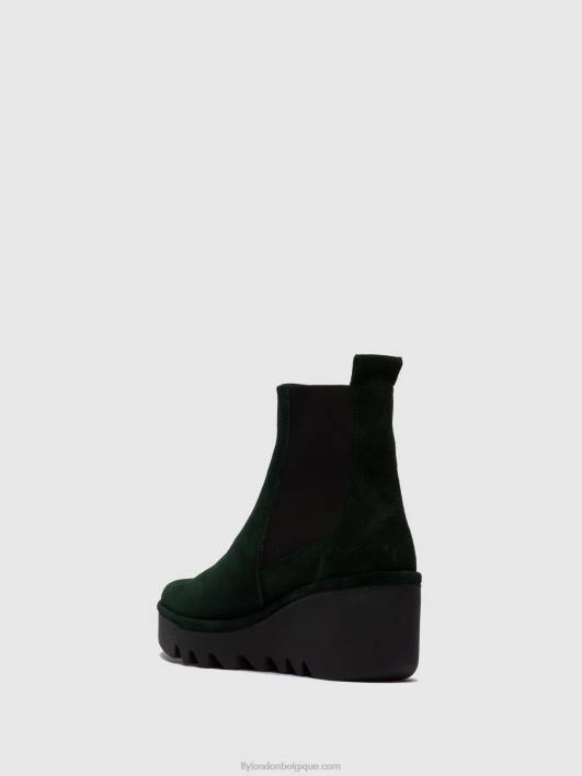 bottines chelsea bagu233 Fly London femmes forêt verte en suède 0FBB257