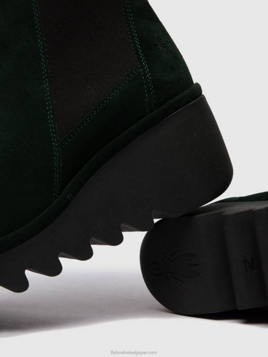 bottines chelsea bagu233 Fly London femmes forêt verte en suède 0FBB257