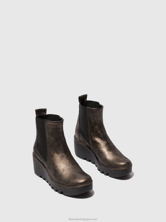 bottines chelsea bagu233 Fly London femmes graphite frais 0FBB236