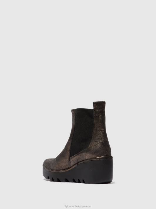 bottines chelsea bagu233 Fly London femmes graphite frais 0FBB236