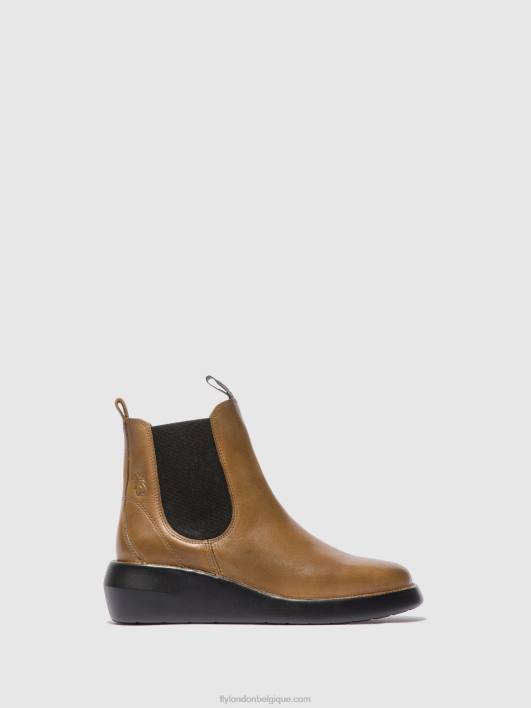 bottines chelsea bety502 Fly London femmes tapis chameau 0FBB233
