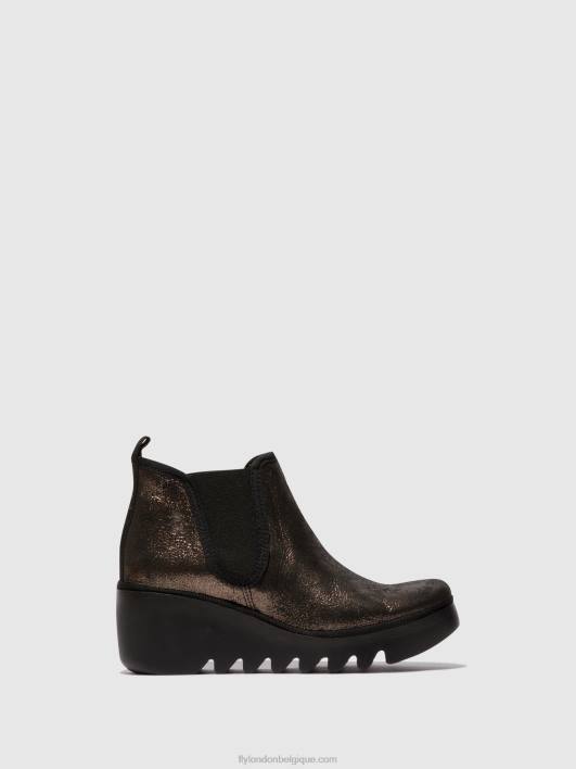 bottines chelsea byne349 Fly London femmes graphite 0FBB154