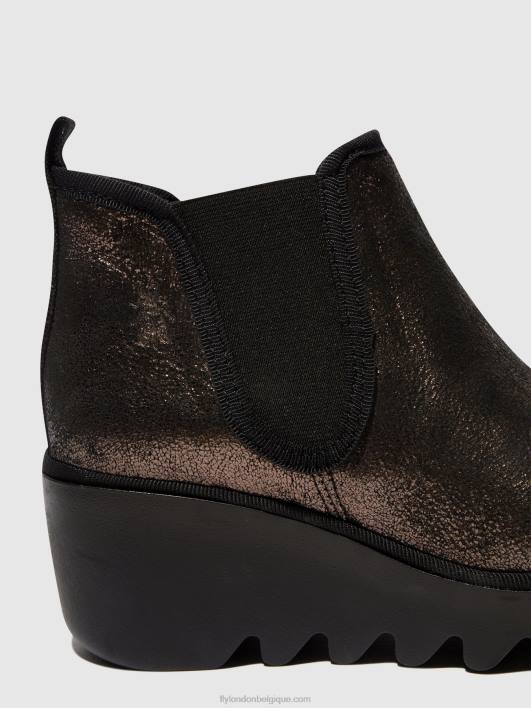 bottines chelsea byne349 Fly London femmes graphite 0FBB154
