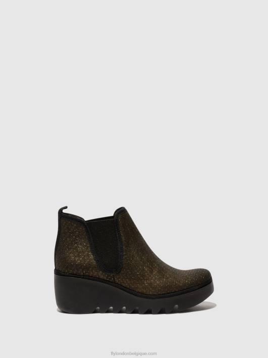 bottines chelsea byne349 Fly London femmes épis d'olive 0FBB25