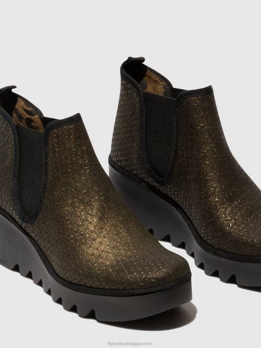 bottines chelsea byne349 Fly London femmes épis d'olive 0FBB25