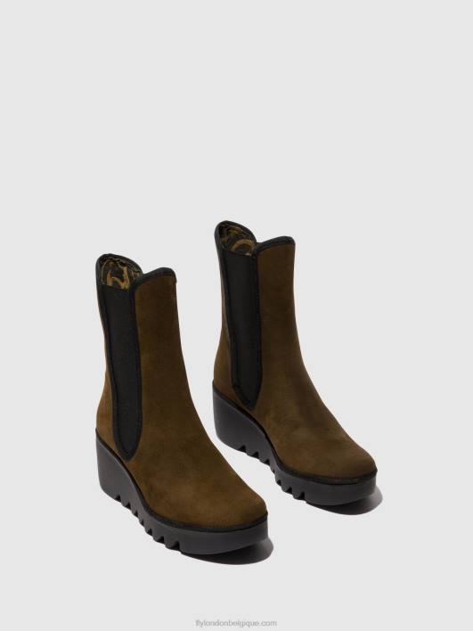 bottines chelsea byro395 Fly London femmes boue 0FBB148