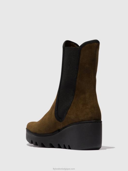 bottines chelsea byro395 Fly London femmes boue 0FBB148
