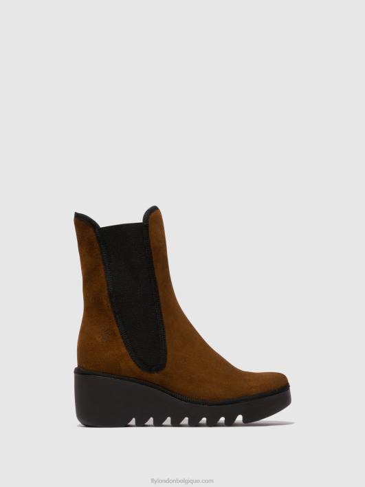 bottines chelsea byro395 Fly London femmes chameau 0FBB146