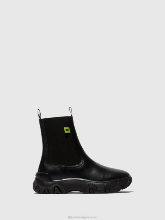 bottines chelsea faty885 Fly London femmes tonnerre noir 0FBB159