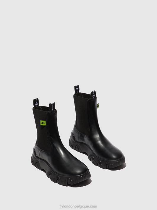 bottines chelsea faty885 Fly London femmes tonnerre noir 0FBB159