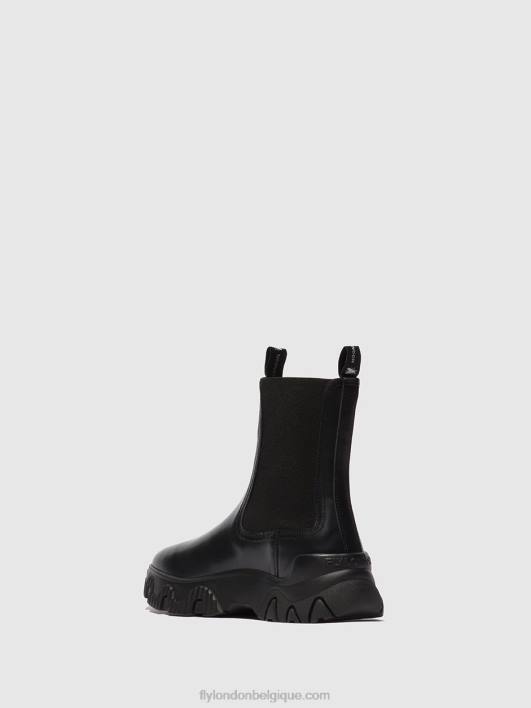 bottines chelsea faty885 Fly London femmes tonnerre noir 0FBB159