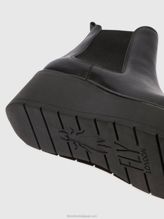 bottines chelsea hama238 Fly London femmes noir 0FBB138