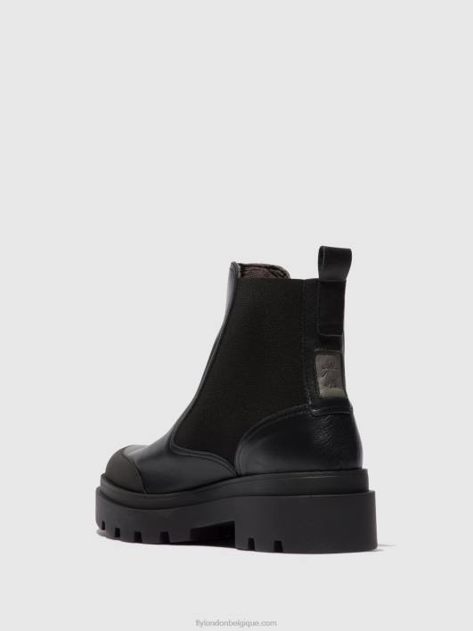 bottines chelsea jeba879 Fly London femmes noir 0FBB141