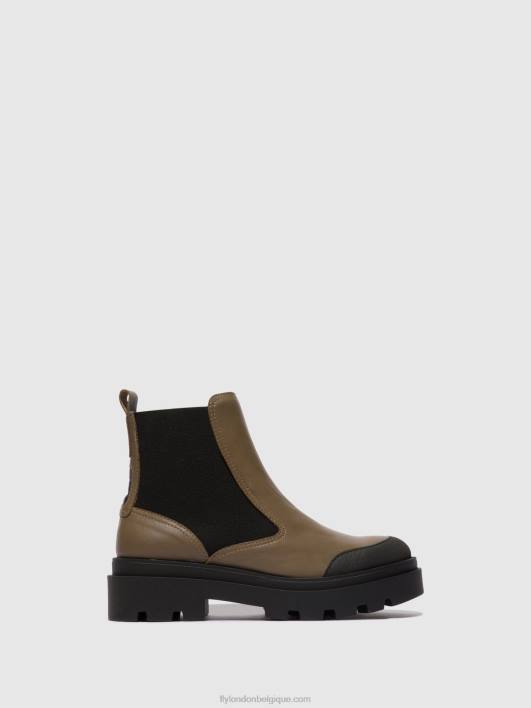 bottines chelsea jeba879 Fly London femmes taupe 0FBB133