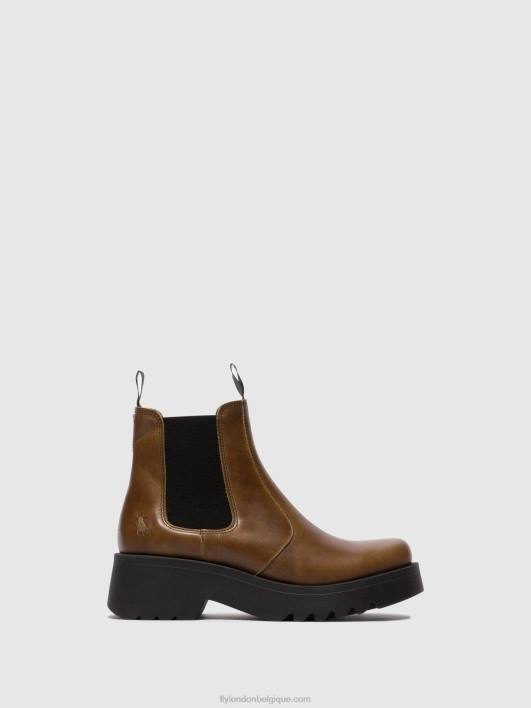 bottines chelsea medi789 Fly London femmes chameau 0FBB135