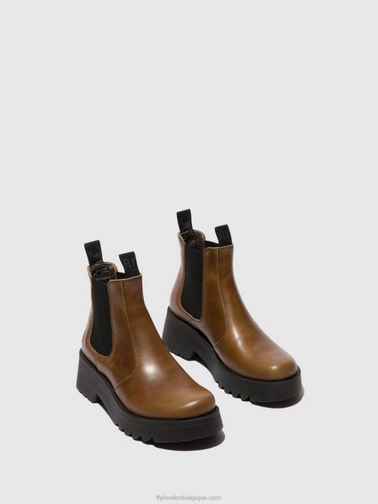 bottines chelsea medi789 Fly London femmes chameau 0FBB135