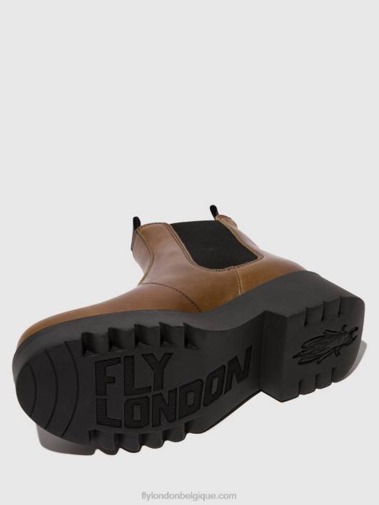 bottines chelsea medi789 Fly London femmes chameau 0FBB135