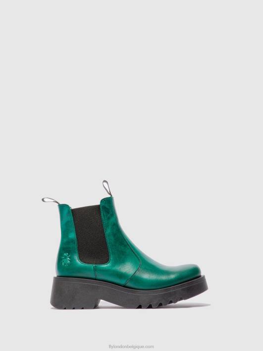 bottines chelsea medi789 Fly London femmes tapis trèfle vert 0FBB224