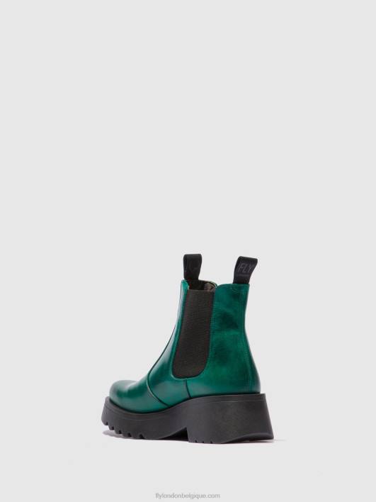bottines chelsea medi789 Fly London femmes tapis trèfle vert 0FBB224