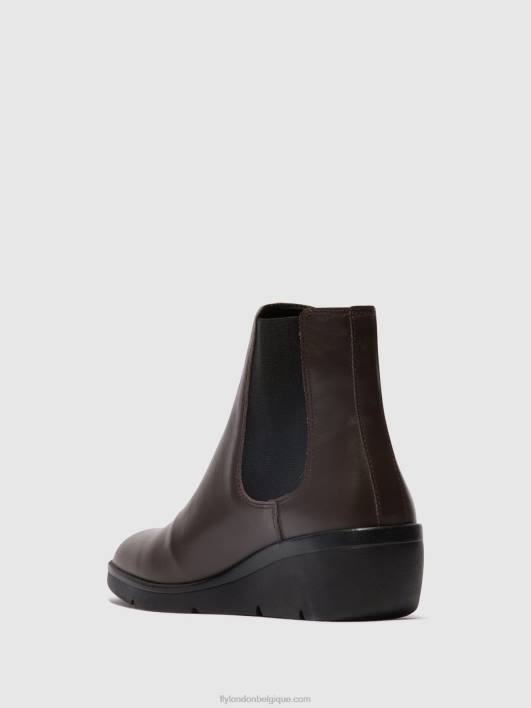 bottines chelsea nola549 Fly London femmes brun 0FBB132