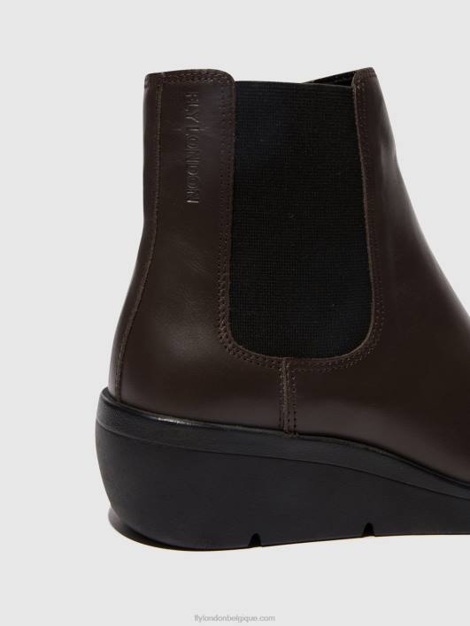 bottines chelsea nola549 Fly London femmes brun 0FBB132