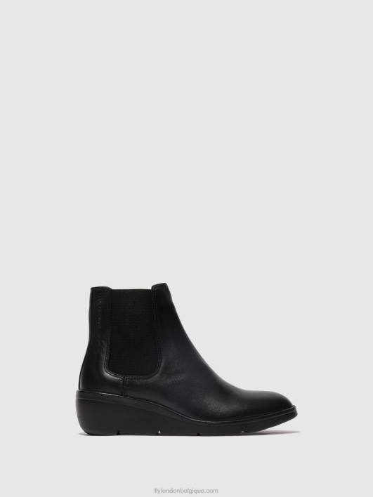 bottines chelsea nola549 Fly London femmes noir 0FBB130
