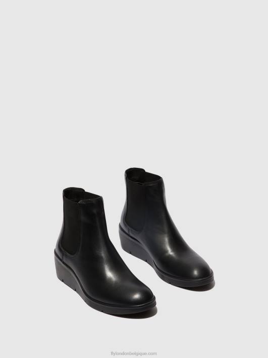 bottines chelsea nola549 Fly London femmes noir 0FBB130