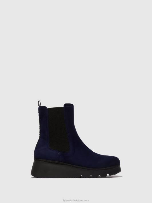 bottines chelsea paty405 Fly London femmes marine 0FBB127