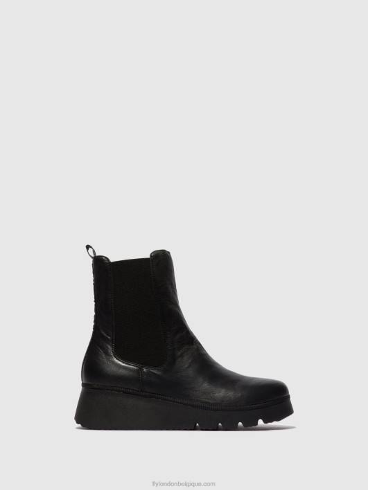 bottines chelsea paty405 Fly London femmes noir 0FBB9