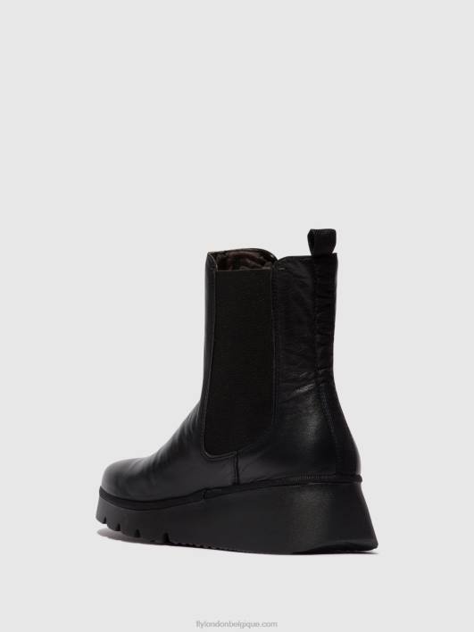 bottines chelsea paty405 Fly London femmes noir 0FBB9