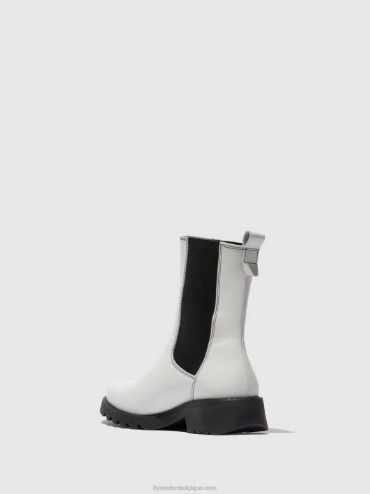 bottines chelsea rein795 Fly London femmes tapis blanc cassé (noir) 0FBB217