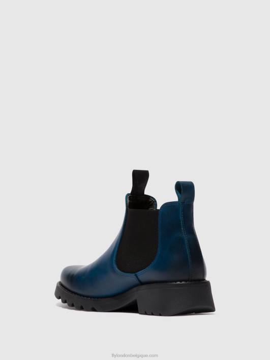 bottines chelsea rika894 Fly London femmes bleu roi (semelle noire) 0FBB123
