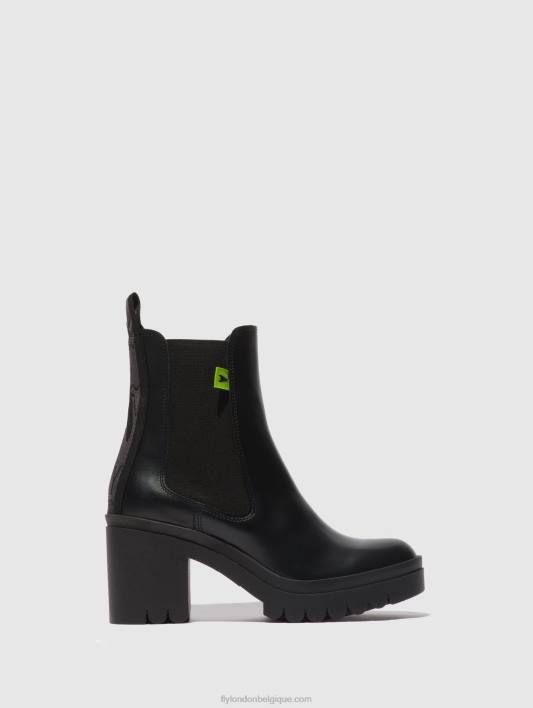 bottines chelsea taje883 Fly London femmes tonnerre noir 0FBB164