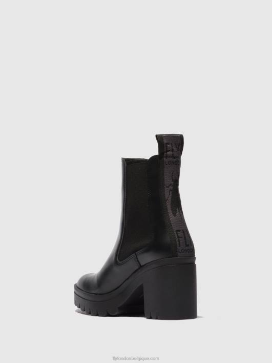 bottines chelsea taje883 Fly London femmes tonnerre noir 0FBB164