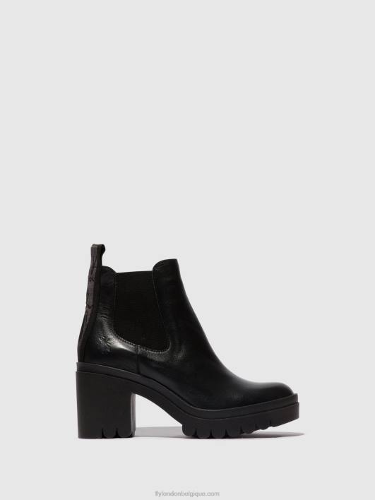 bottines chelsea tope520 Fly London femmes noir 0FBB120